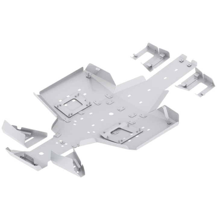 Polaris Sportsman Touring 570 skid plate set | Iron Baltic