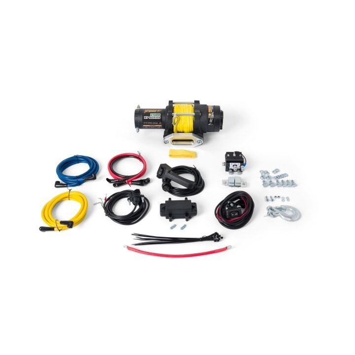 Kangaroowinch K2500XP 12V winch with synthetic  | Kangaroowi