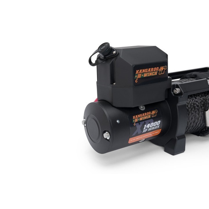 Kangaroowinch K14000XP 24V winch with synthetic | Kangaroowi