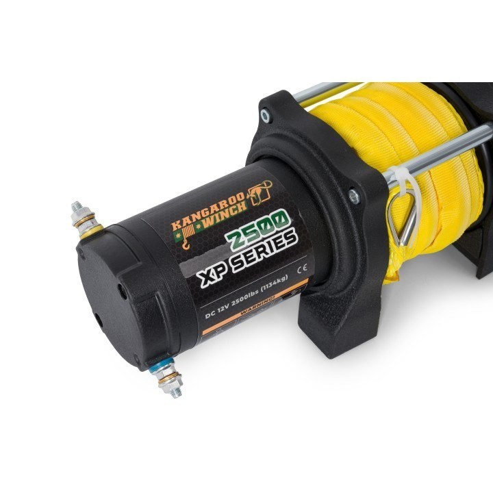 Kangaroowinch K2500XP 12V winch with synthetic  | Kangaroowi