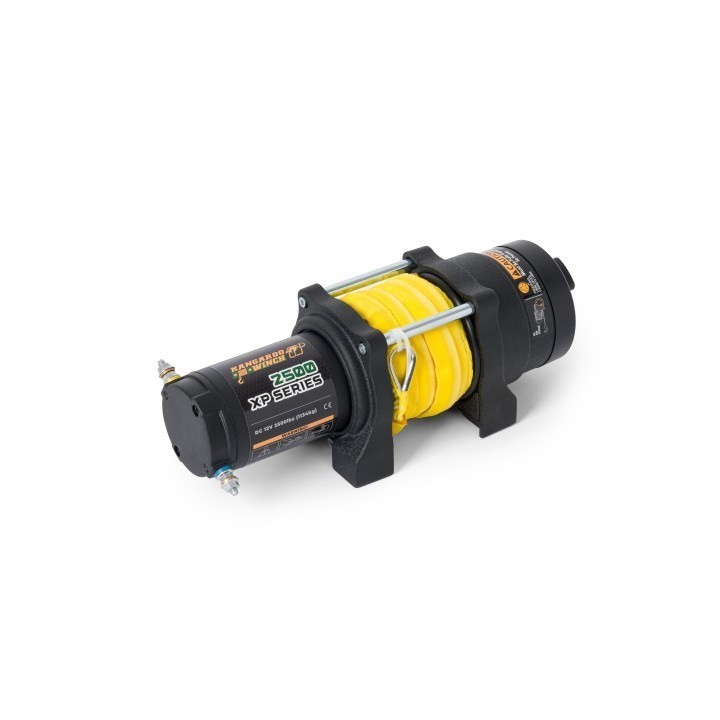 Kangaroowinch K2500XP 12V winch with synthetic  | Kangaroowi