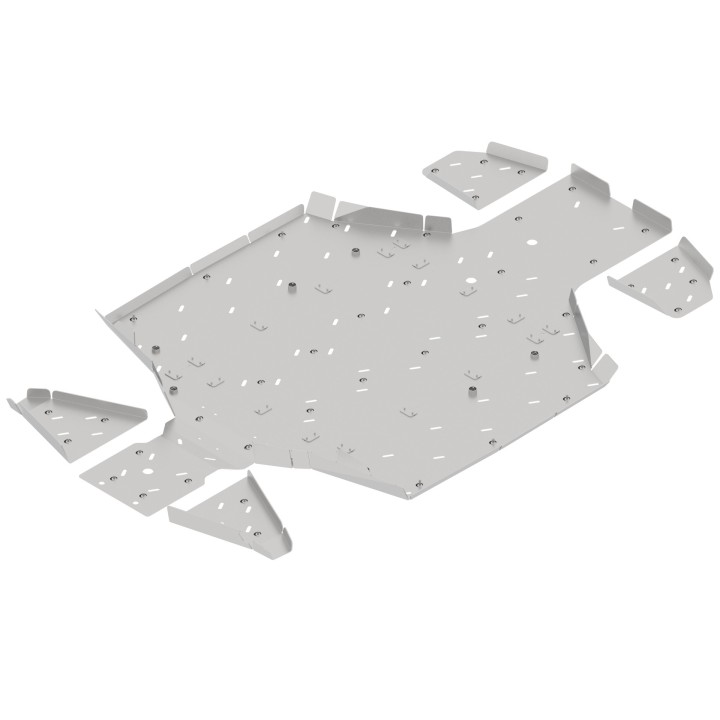 CFMOTO U10 PRO (2025+) aluminium skid plates | Iron Baltic