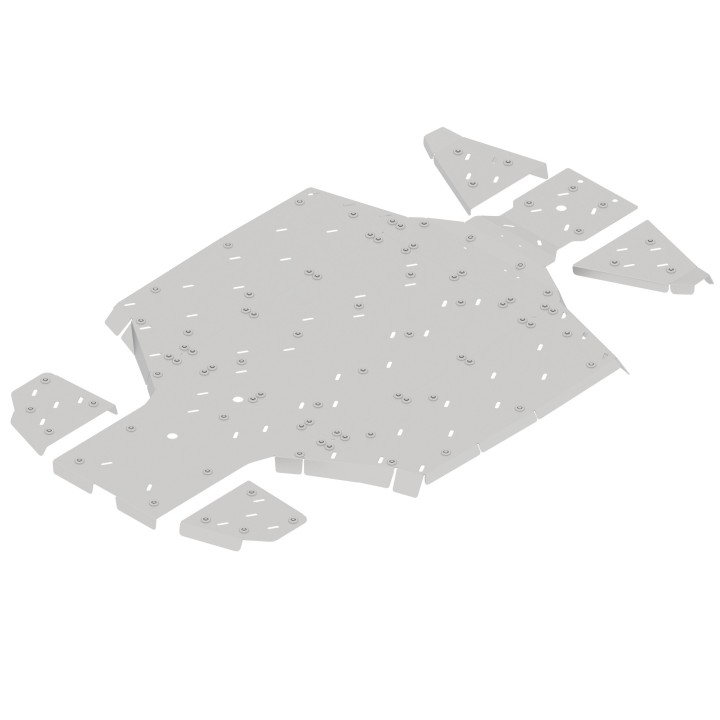 CFMOTO U10 PRO (2025+) aluminium skid plates | Iron Baltic