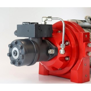 Hydraulic winch KWH15000 PRO EN14492-1 with ste | Kangaroowi