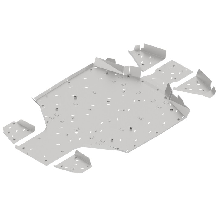 CFMOTO U10 PRO (2025+) aluminium skid plates | Iron Baltic