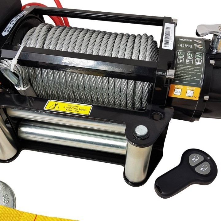 Kangaroowinch PS25 PRO electric winch, PN-EN 14 | Kangaroowi