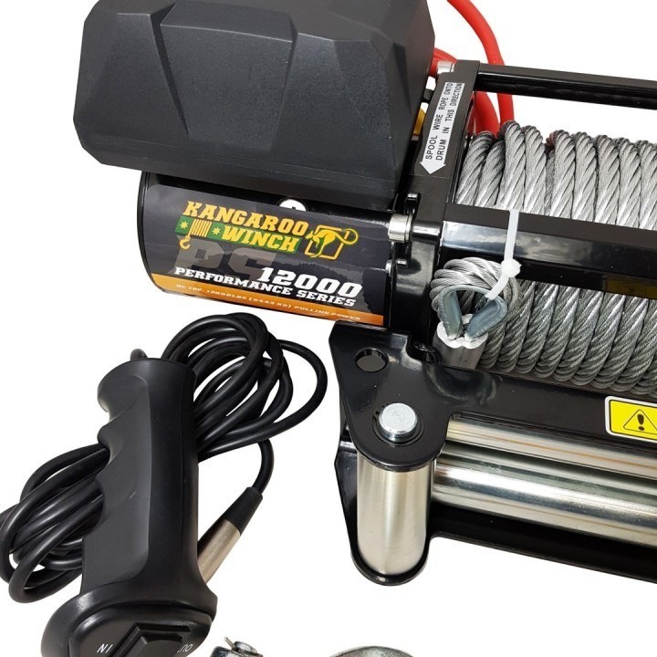 Kangaroowinch PS25 PRO electric winch, PN-EN 14 | Kangaroowi