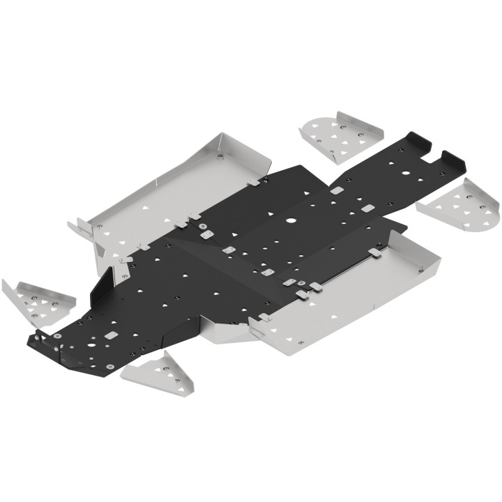 HiSun 550 UTV ATV skid plate full set | Iron Baltic