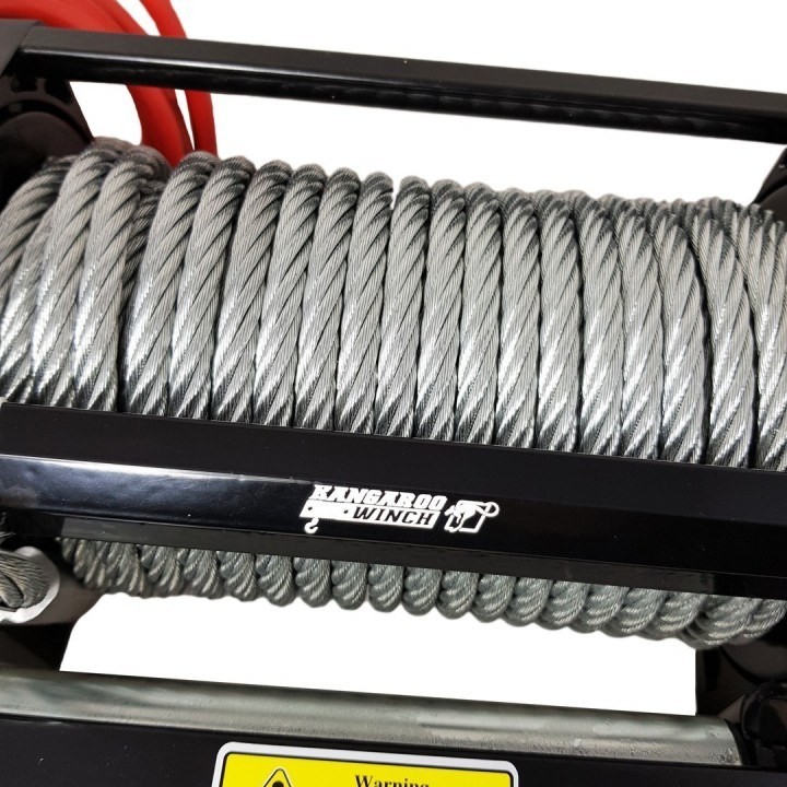 Kangaroowinch PS25 PRO electric winch, PN-EN 14 | Kangaroowi