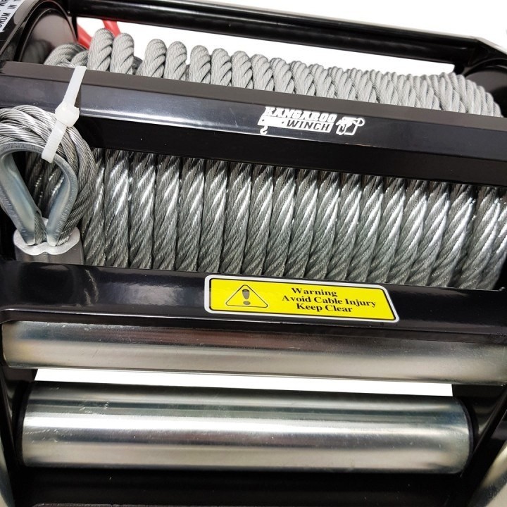 Kangaroowinch PS25 PRO electric winch, PN-EN 14 | Kangaroowi