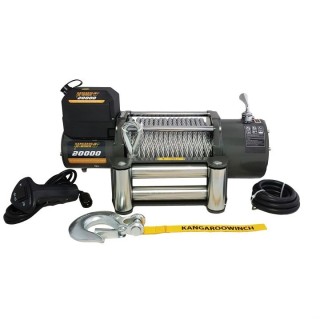 Kangaroowinch K20000E 24V electric winch | Kangaroowinch