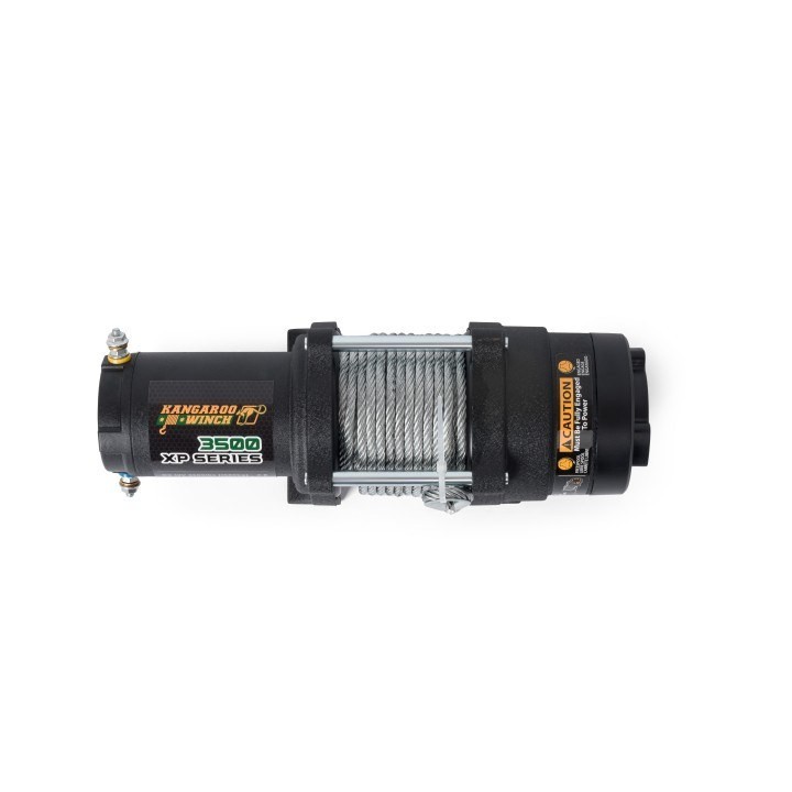 Kangaroowinch K3500XP 12V winch with steel rope | Kangaroowi