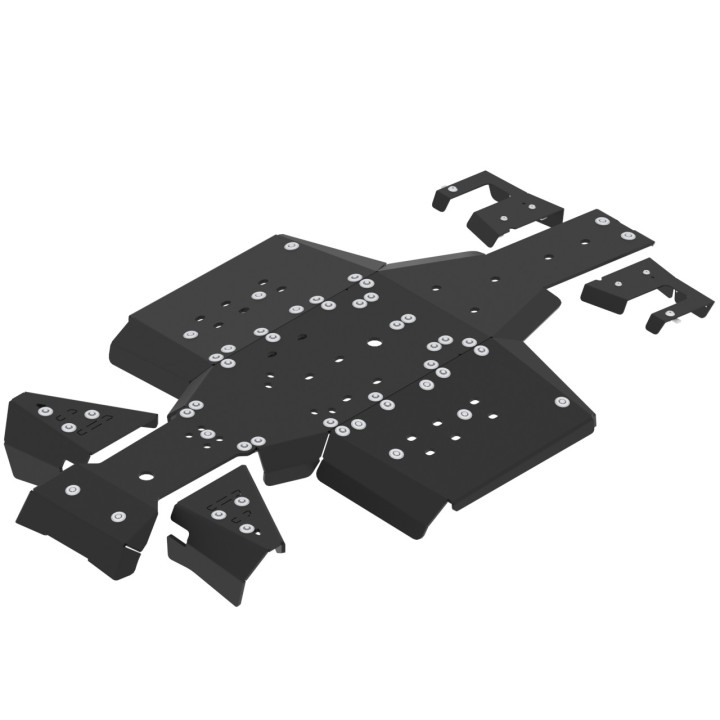 Polaris Sportsman Touring 570 HDPE skid plates | Iron Baltic