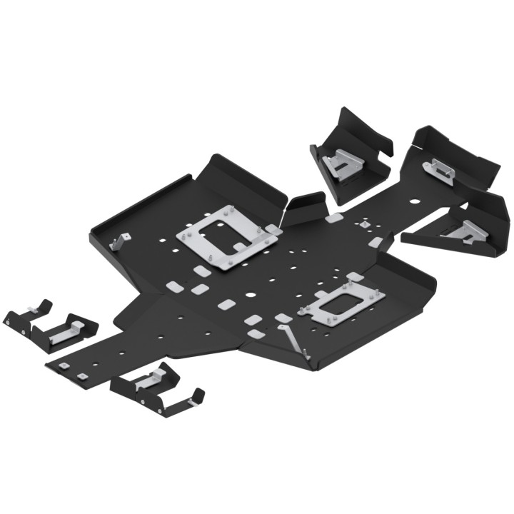 Polaris Sportsman Touring 570 HDPE skid plates | Iron Baltic