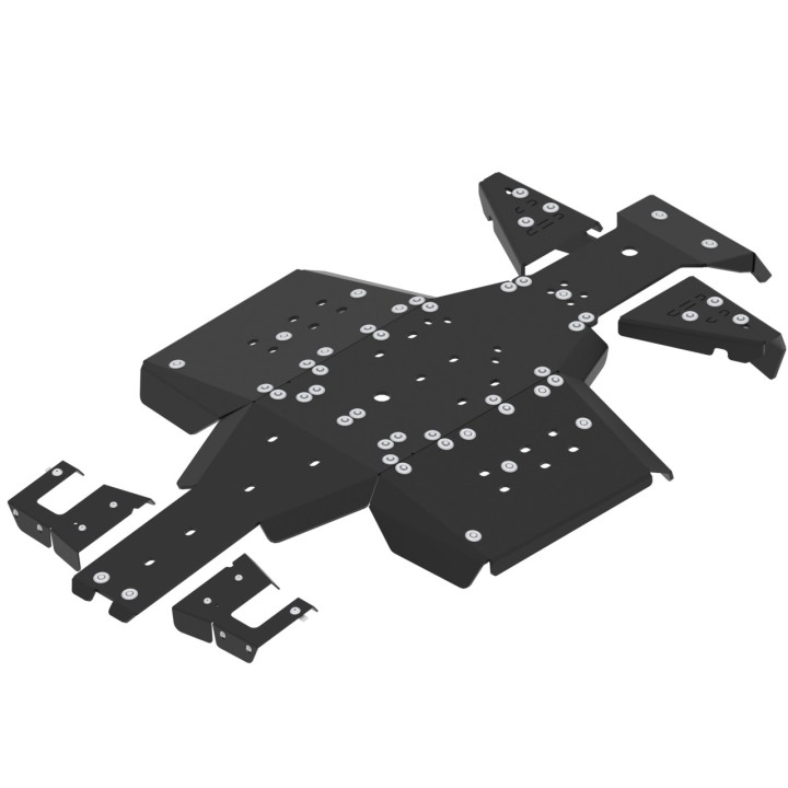 Polaris Sportsman Touring 570 HDPE skid plates | Iron Baltic