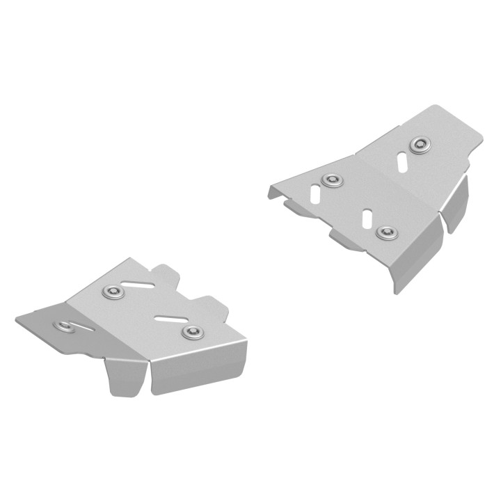 Loncin XWOLF 1000 rear A-arm guards aluminium | Iron Baltic