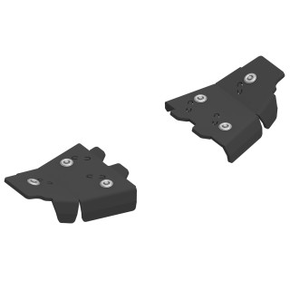 Loncin XWOLF 1000 rear A-arm guards plastic | Iron Baltic