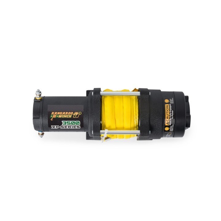Kangaroowinch K3500XP 12V winch with synthetic  | Kangaroowi