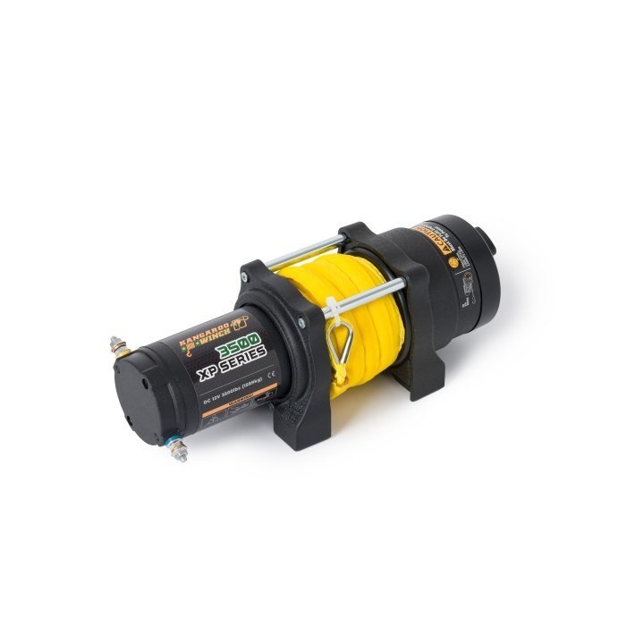 Kangaroowinch K3500XP 12V winch with synthetic  | Kangaroowi