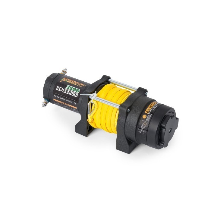Kangaroowinch K3500XP 12V winch with synthetic  | Kangaroowi