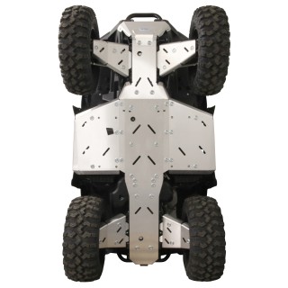 Loncin XWOLF 1000 aluminium skid plates | Iron Baltic