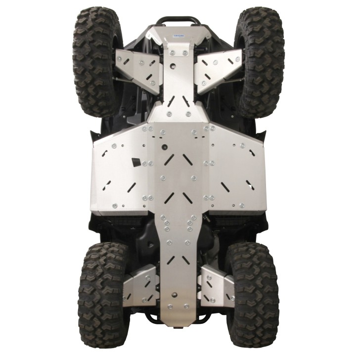 Loncin XWOLF 1000 aluminium skid plates | Iron Baltic