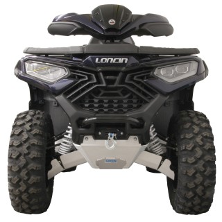 Loncin XWOLF 1000 aluminium skid plates | Iron Baltic