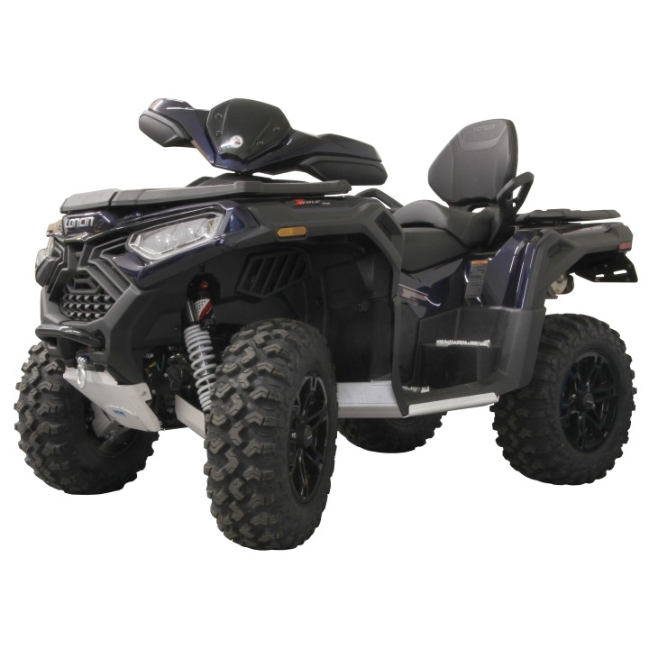 Loncin XWOLF 1000 aluminium skid plates | Iron Baltic
