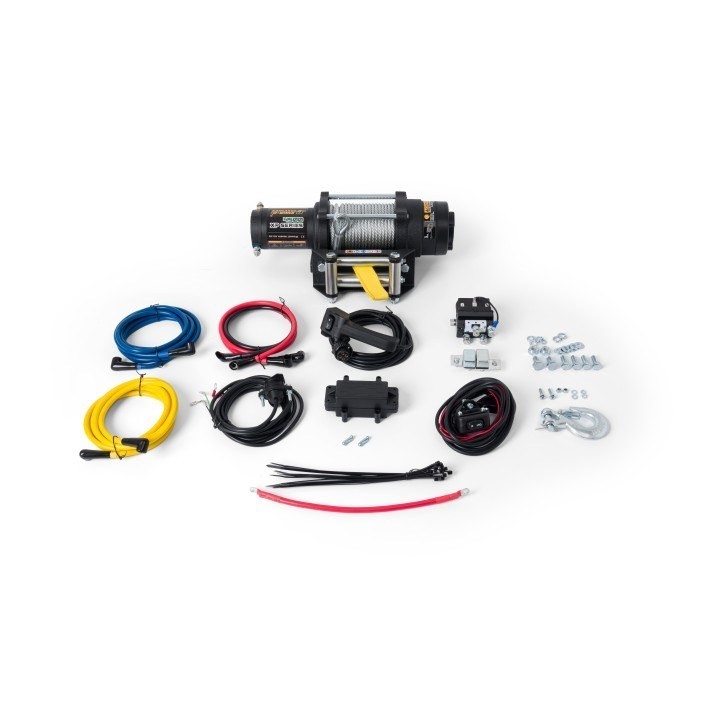 Kangaroowinch K4500XP 12V winch with steel rope | Kangaroowi