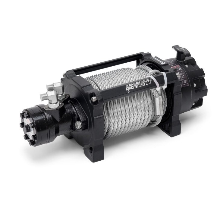 Kangaroo Winch K20000H hydraulic winch, 9080 kg | Kangaroowi