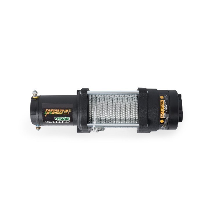 Kangaroowinch K4500XP 12V winch with steel rope | Kangaroowi