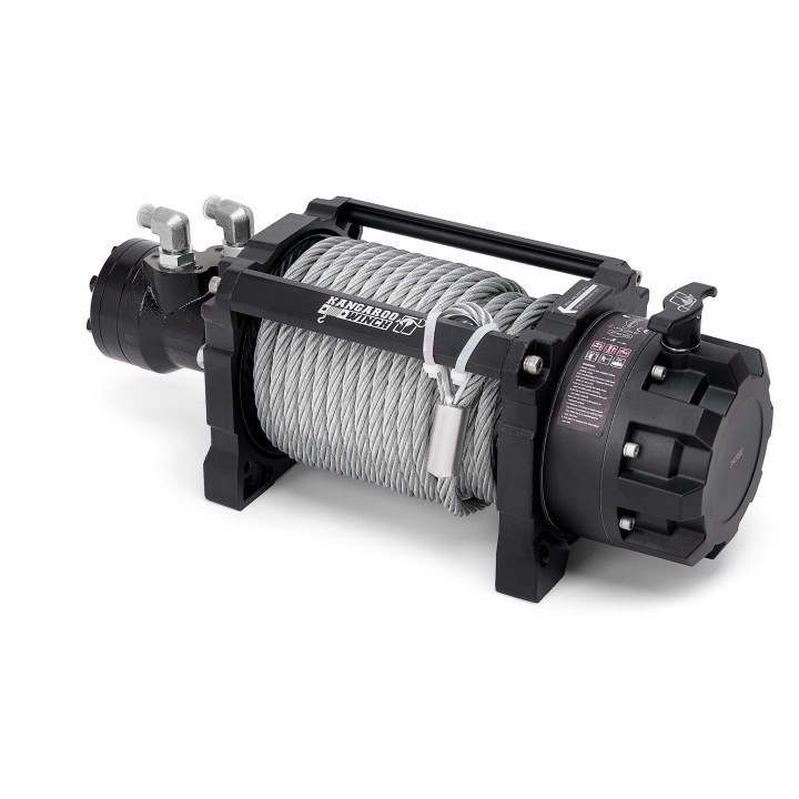 Kangaroo Winch K20000H hydraulic winch, 9080 kg | Kangaroowi