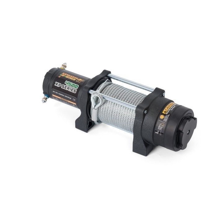 Kangaroowinch K4500XP 12V winch with steel rope | Kangaroowi