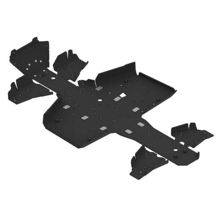 Iron Baltic ATV skid plate full set Loncin XWOLF 1000