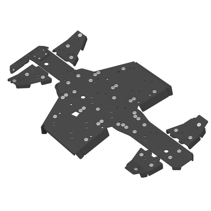 Iron Baltic ATV skid plate full set Loncin XWOLF 1000
