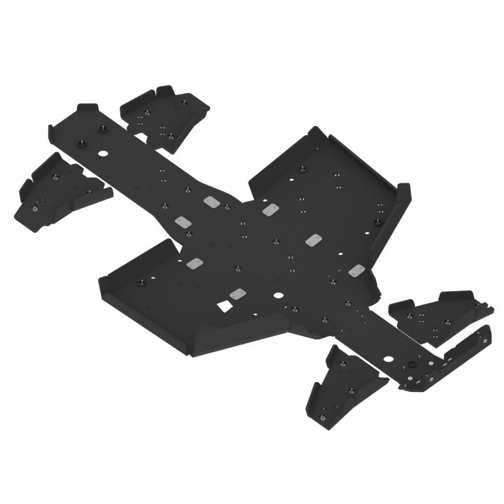 Iron Baltic ATV skid plate full set Loncin XWOLF 1000