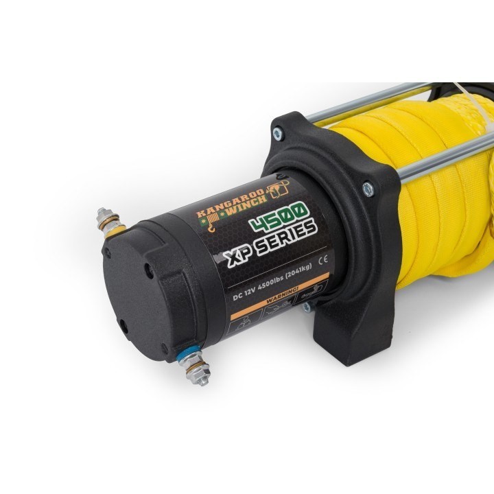 Kangaroowinch K4500XP 12V winch with synthetic  | Kangaroowi