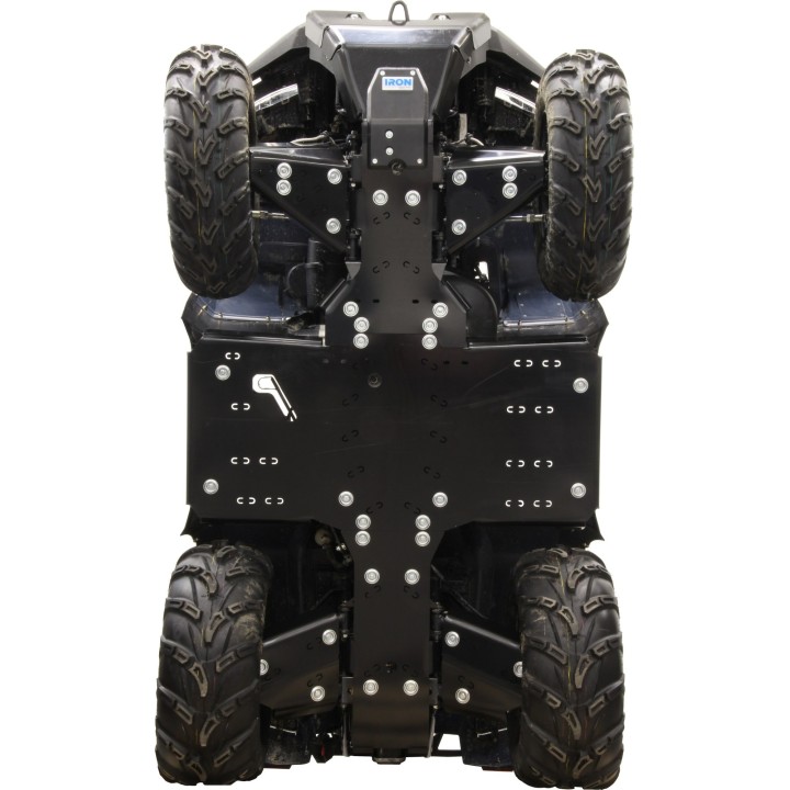 Kawasaki 450 Brute Force 4x4 HDPE skid plates | Iron Baltic