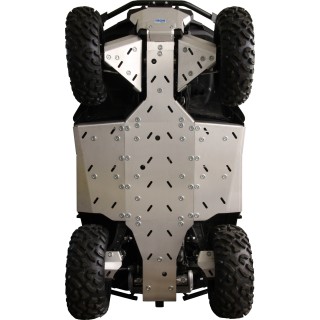 QJMOTOR SFA 1000 aluminium skid plates | Iron Baltic