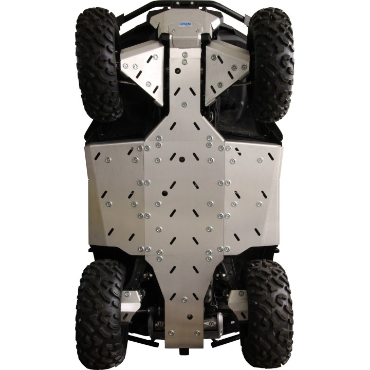 QJMOTOR SFA 1000 aluminium skid plates | Iron Baltic