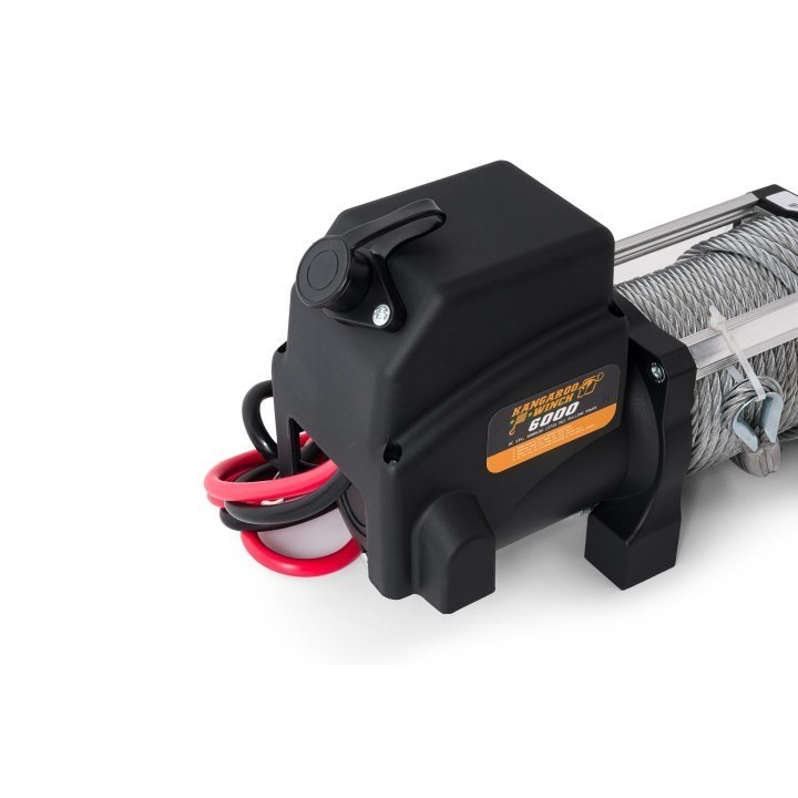 Kangaroowinch K6000E 24V electric winch with wi | Kangaroowi