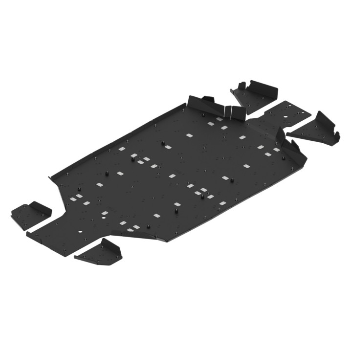 CFMOTO U10 PRO XL (2025+) HDPE skid plates | Iron Baltic
