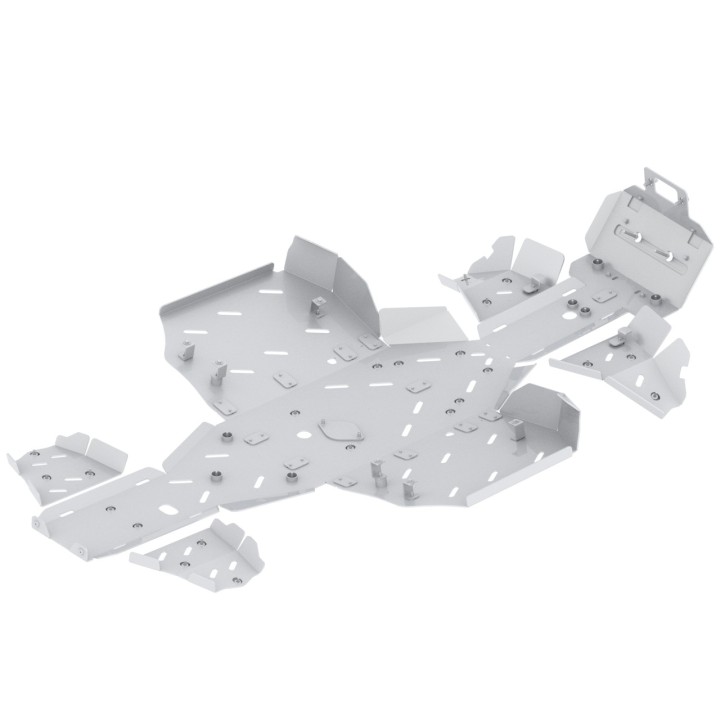 Segway Snarler AT10 L aluminium skid plates | Iron Baltic