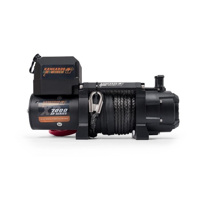 Kangaroowinch K7000XP 12V short drum winch with | Kangaroowi