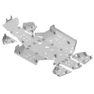 Can-Am Outlander G3 500/700 MAX skid plate set | Iron Baltic