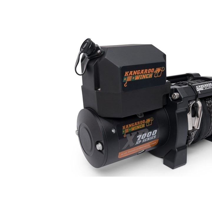 Kangaroowinch K7000XP 12V short drum winch with | Kangaroowi