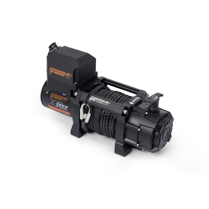 Kangaroowinch K7000XP 12V short drum winch with | Kangaroowi