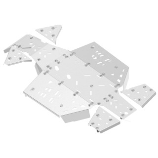 Can-Am Outlander G3 500/700 MAX skid plate set | Iron Baltic