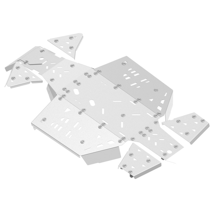 Can-Am Outlander G3 500/700 MAX skid plate set | Iron Baltic