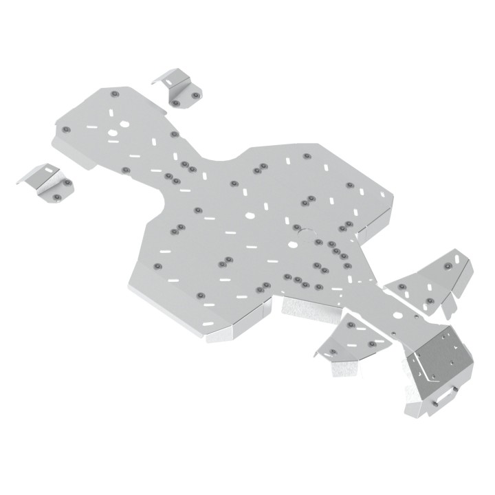 GOES Terrox 1000 aluminium skid plates | Iron Baltic